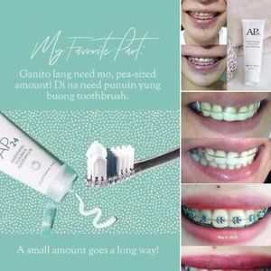 AP 24® Whitening Fluoride Toothpaste [Mask pack gift]